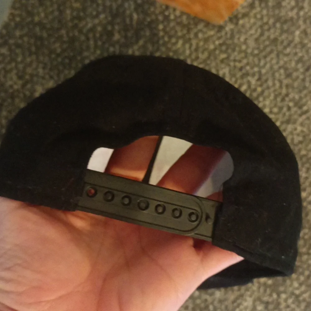 Hustle Drip black youth snap back cap one size fits most